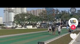 Tangkapan layar unggahan akun TikTok Urban Sumut yang menyoroti temuan BPK terkait ketidaksesuaian mutu beton struktural dalam proyek Revitalisasi Kawasan Lapangan Merdeka Medan senilai Rp27,83 miliar. (Foto: Tangkapan layar TikTok Urban Sumut)