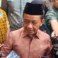 Menteri ESDM Bahlil Lahadalia memberikan keterangan terkait ketersediaan stok BBM nasional di Jakarta, Jumat (16/10/2026). Foto: Ist.