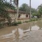 Banjir merendam permukiman warga di Kampung Rendahan, Kecamatan Bosar Maligas, Kabupaten Simalungun, Sumatera Utara, akibat luapan Sungai Parpayakan dan Sungai Sordang setelah hujan berintensitas tinggi selama beberapa hari. Bencana ini berdampak pada 128 kepala keluarga dan 90 rumah warga. (Foto: BNPB)