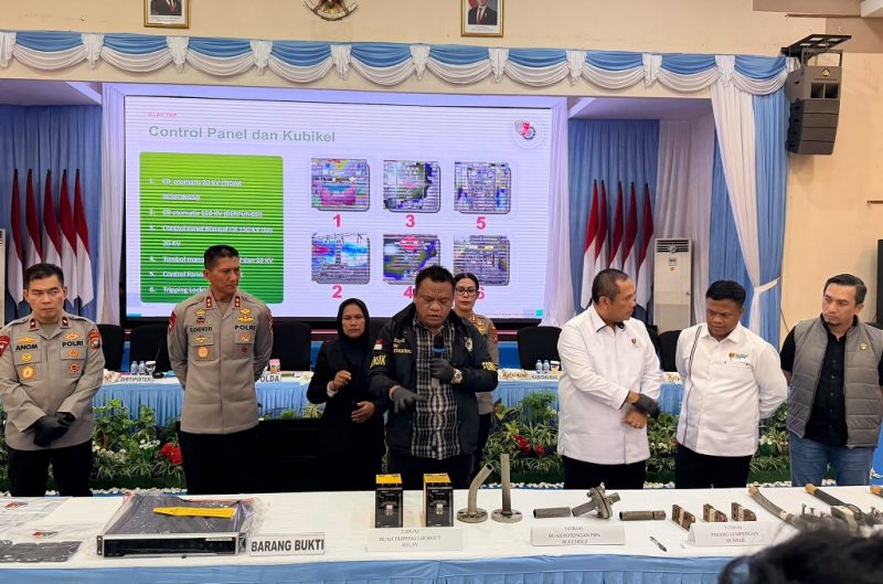 Polisi ungkap perkembangan kasus blackout Batam, tetapkan tersangka dari PLN dan kontraktor. Foto: Ist.
