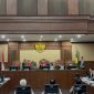 Sidang perdana Febrie Adriansyah di Pengadilan Tipikor Jakarta Pusat, Rabu (7/10/2026. Didakwa peras Rp55 miliar dari Tan Kian agar tak ditetapkan tersangka korupsi Jiwasraya lewat perantara Ferry Yanto. Foto: Ist.