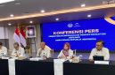 Konferensi pers bersama Kementerian Imigrasi dan Pemasyarakatan (Imipas) dan Ombudsman RI terkait penindakan dugaan keterlibatan pegawai serta penyimpangan di lingkungan pemasyarakatan, Senin (5/10/2026). Foto: Ist.