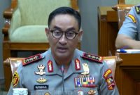 Komjen Pol Suyudi Ario Seto saat menjalani uji kelayakan di Komisi III DPR RI, sebelum disahkan sebagai Kapolri pengganti Jenderal Listyo Sigit Prabowo, Kamis (1/10/2026). Perwira lulusan Akpol 1994 ini sebelumnya menjabat Kepala BNN. Foto: Ist.