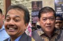 Roy Suryo dan Silfester Matutina. Foto: Ist.